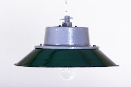 Pendant lamp, cast iron/enamelled