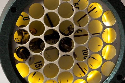 Lampa ze starego termometru przemysłowego Lampa ze starego termometru przemysłowego