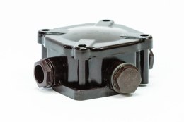 Bakelite installation box in brown color