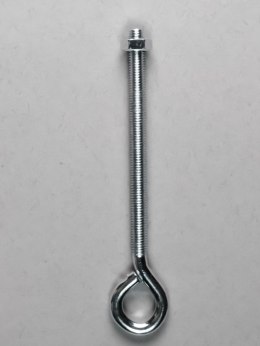 Bolt with eye and nut M8x150 mm galvanized