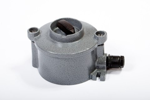Wyłącznik aluminiowy w kolorze srebrnym - młotkowym Wyłącznik aluminiowy w kolorze srebrnym - młotkowym