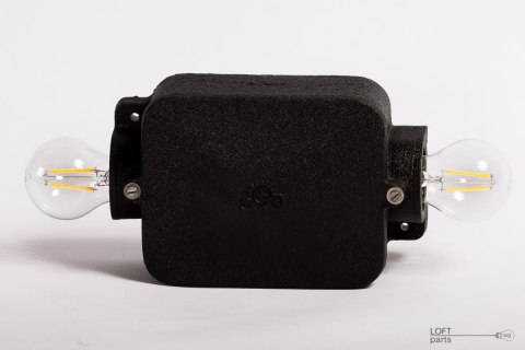 Lampa ścienna żeliwna Lampa ścienna żeliwna