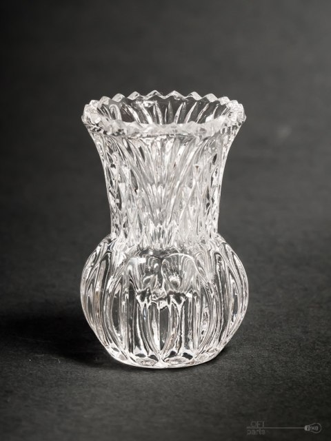 small glass vase