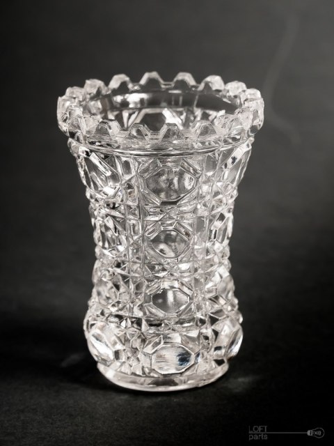 small glass vase