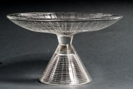 cake stand Glassworks hortensja