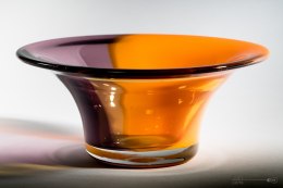 old glass bowl