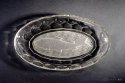 Herring plate 1224 Ząbkowice Glassworks Herring plate 1224 Ząbkowice Glassworks