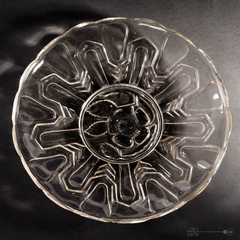 Glass platter